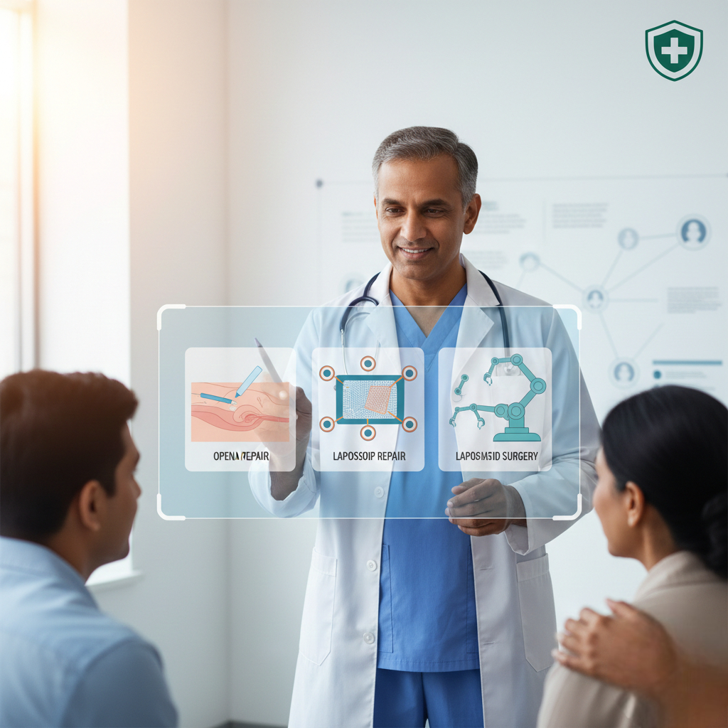 Chooses the Right Hernia Repair Method for Each Patient