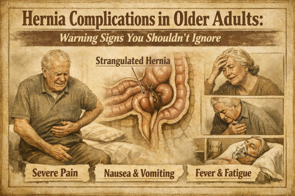 Hernia Complications in Older Adults
