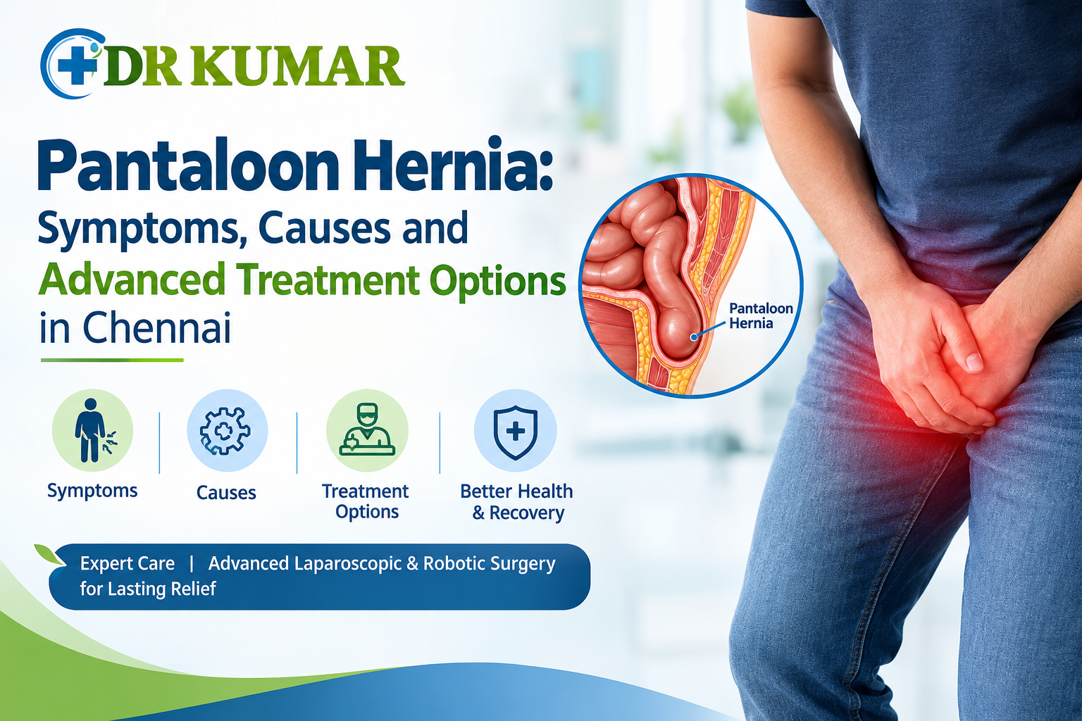 Pantaloon Hernia: Symptoms, Causes and Advanced Treatment Options in Chennai