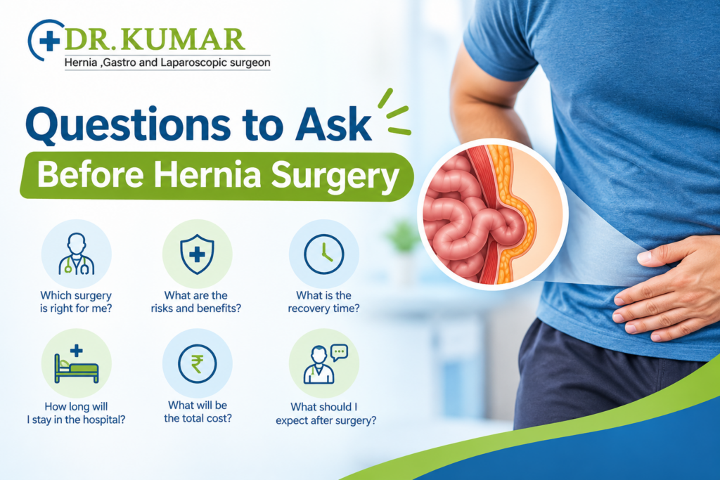 Questions Before Hernia Surgery